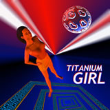 Original Go Birch CD Sleeve Design for Titanium Girl